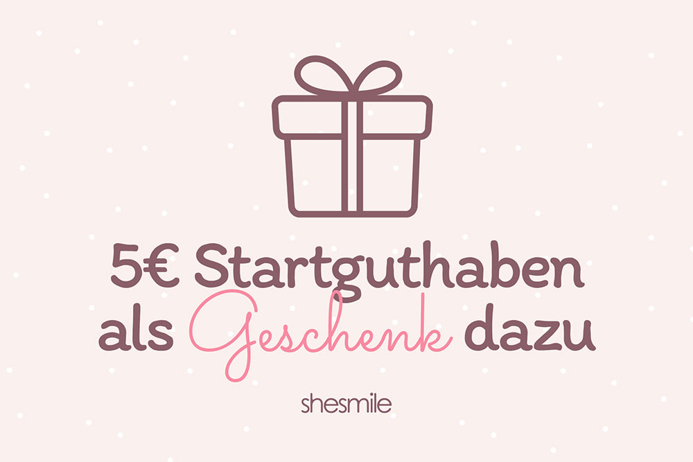 5euro startguthaben shesmile shop