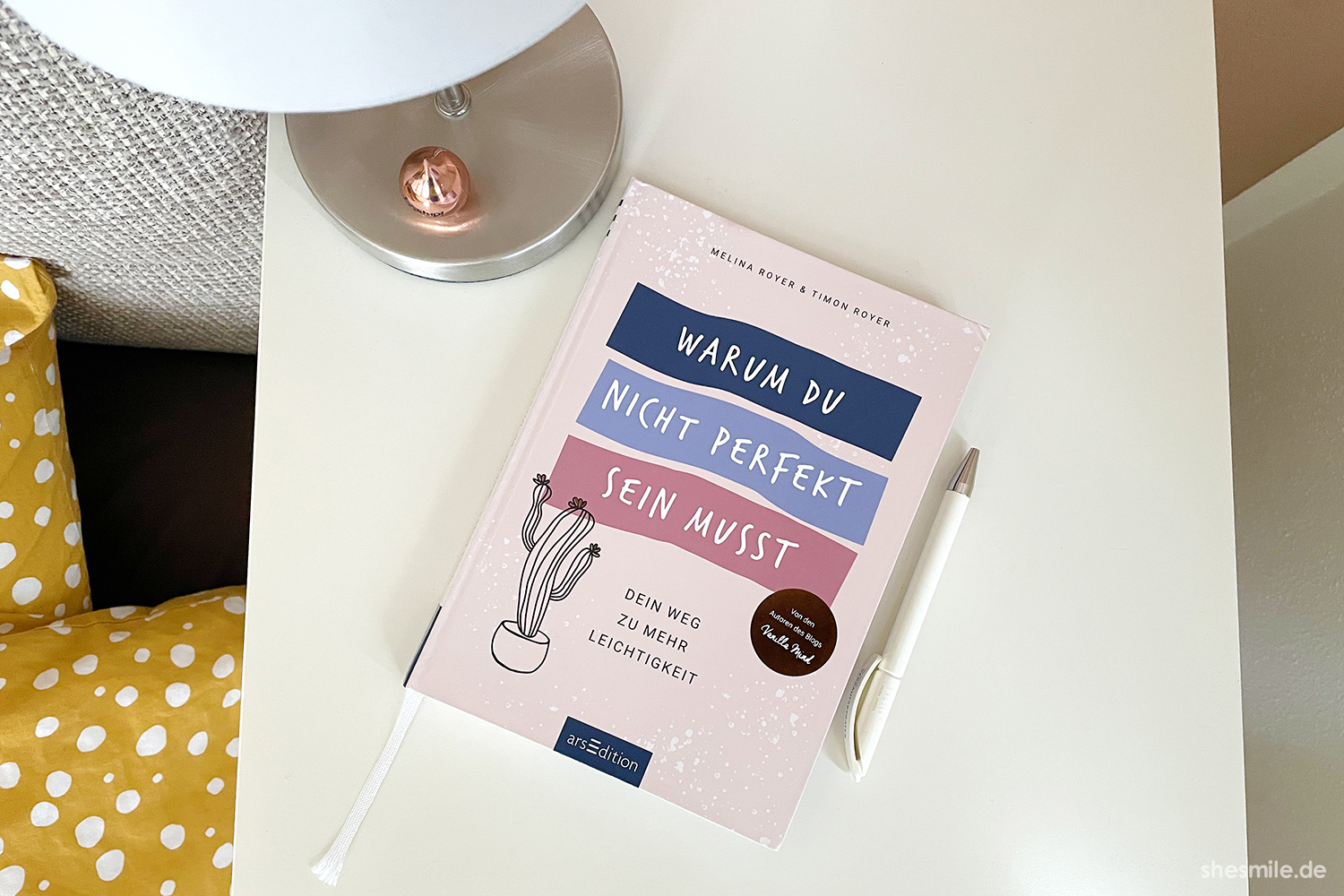 Buchtitel: Warum du nicht perfekt sein musst