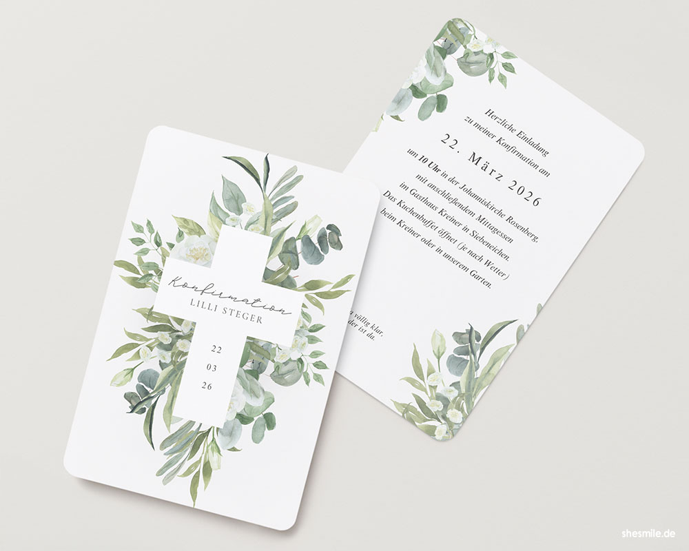 einladungskarte konfirmation druckvorlage canva shesmile diy 049