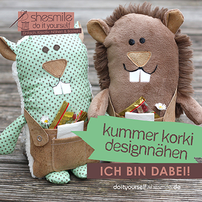 Kummer Korki Designnähen zur Veröffentlichung des neuen E-Books - Ich bin dabei!