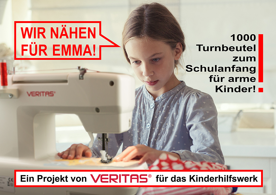 1000 Turnbeutel für arme Kinder in Deutschland (Eine Spendenaktion von Veritas und dem Kinderhilfswerk)