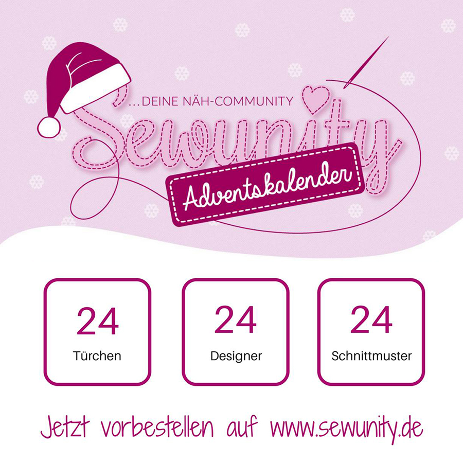 shesmile ist dabei beim Sewunity Adventskalender 2018 #sewunited