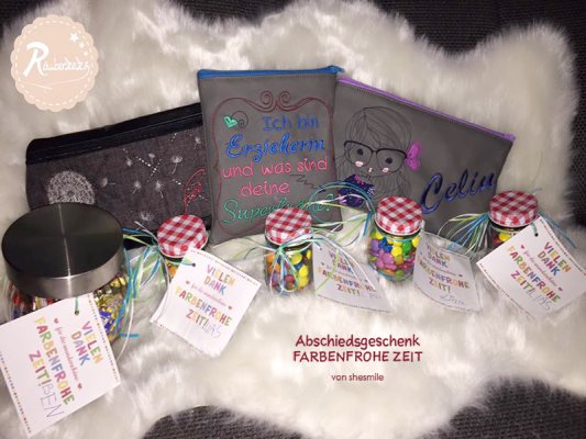 Kunterbunte Dankesgeschenke