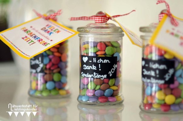 Kunterbunte Dankesgeschenke