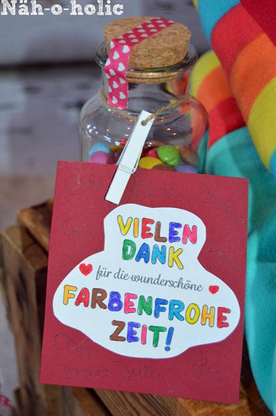 Kunterbunte Dankesgeschenke