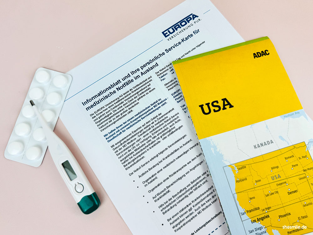 europa auslandsreise krankenversicherung usa roadtrip shesmile reisetagebuch
