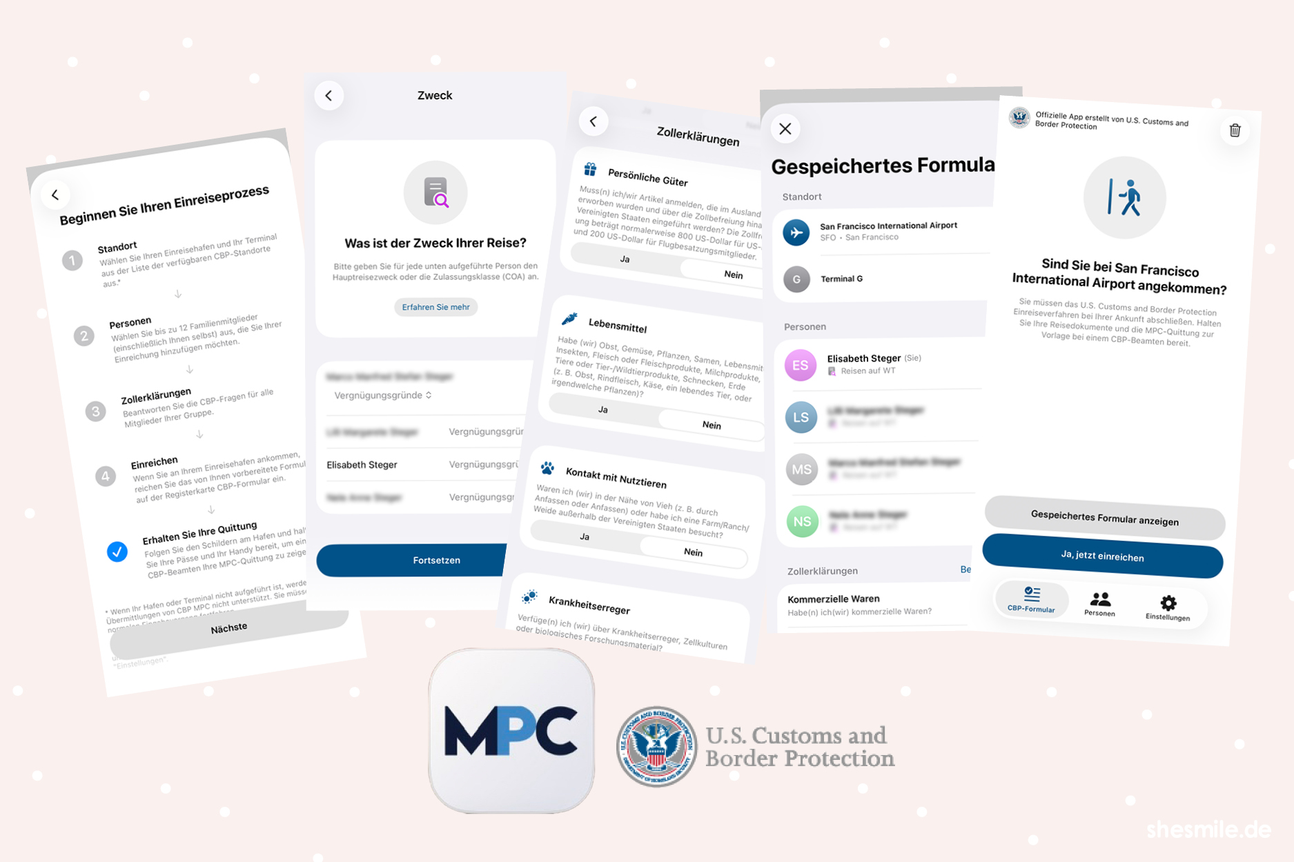 mpc app usa deutschland shesmile reisetagebuch