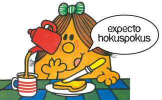 Hollie Hokuspokus kann zaubern!