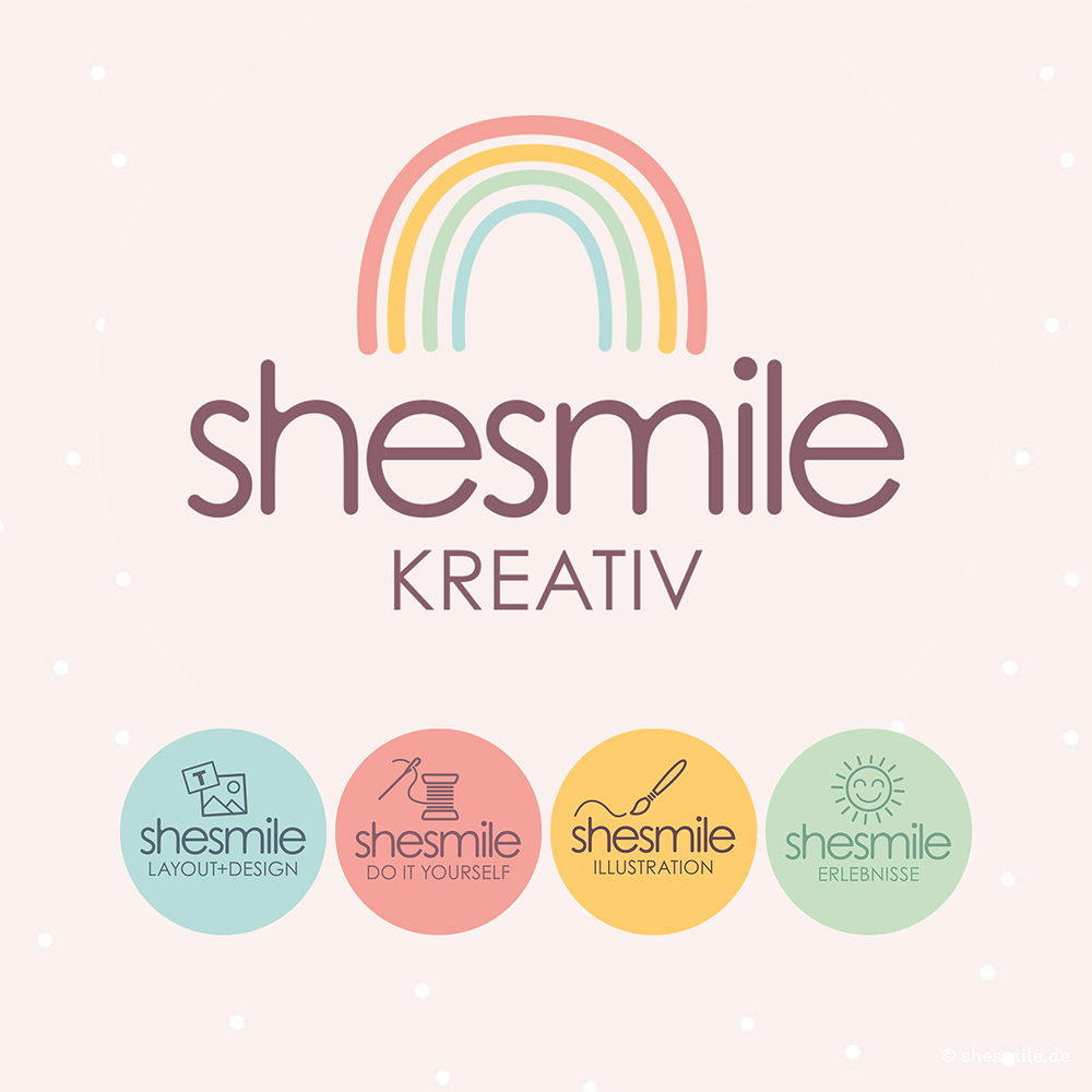 Themenschwerpunkte, Zielgruppe, Kooperation, Zusammenarbeit und Kennzahlen. Das MediaKit von shesmile Kreativ, DIY, Illustration, Erlebnisse.