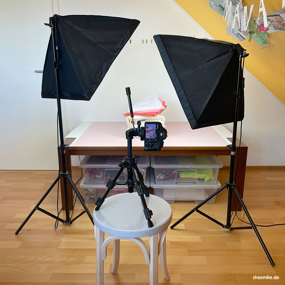 hinter den kulissen materialmontag shesmile diy 003