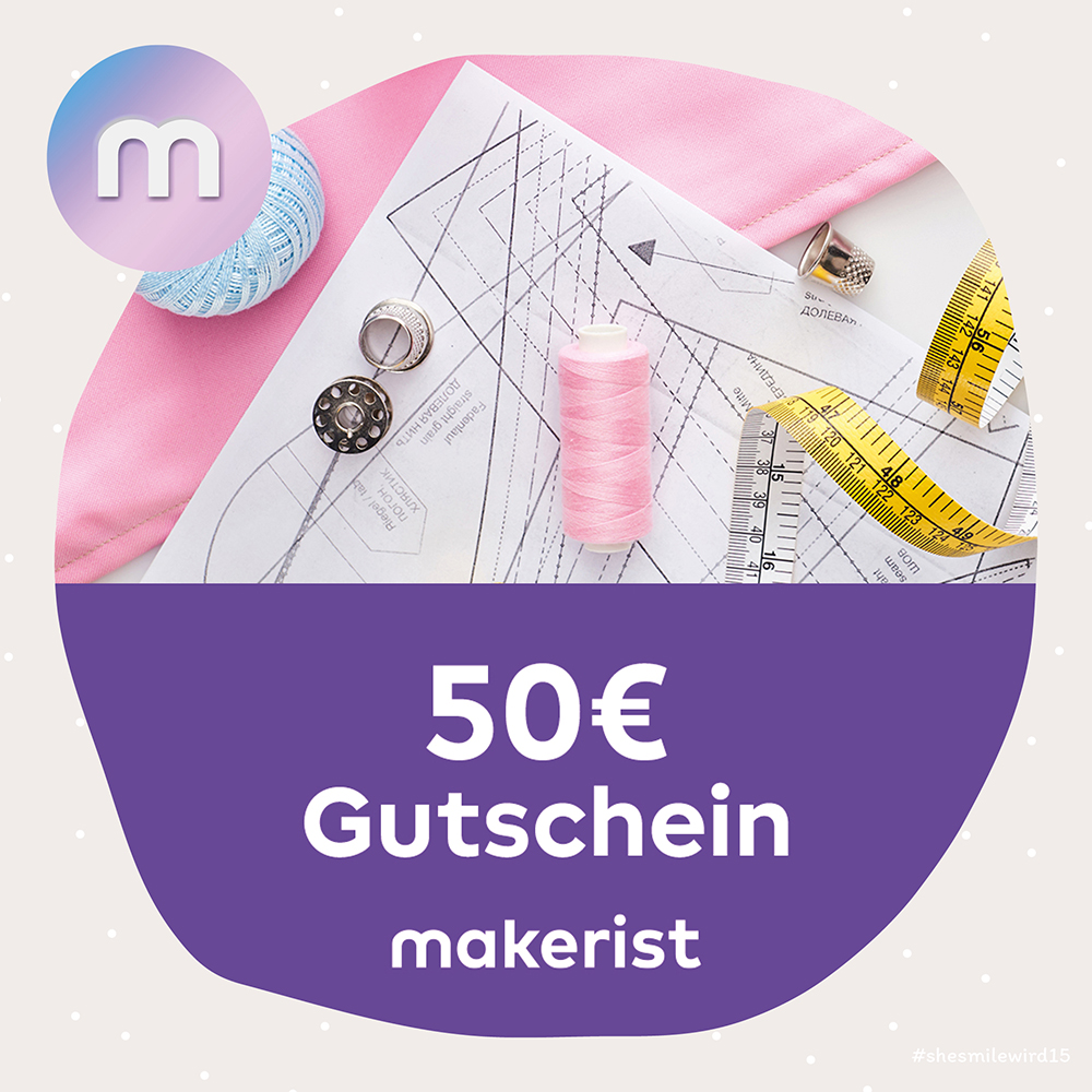 Jubiläumswoche mit fetten Rabatten, Gewinnspiel und Mitmachaktion! Einfach. Kreativ. 15 Jahre shesmile!