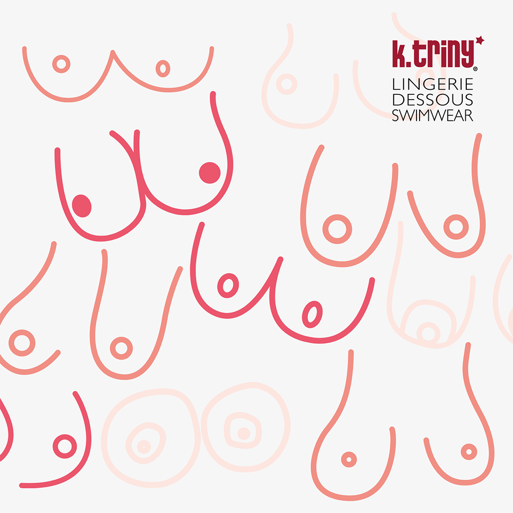 Ein Gastbeitrag mit Schnittmuster-Empfehlung von k.triny* Lingerie. Schluss mit Bügel-BH! Ab sofort lieber Wohlfühl-Bralette! Pinktober im Brustkrebsmonat Oktober bei shesmile.