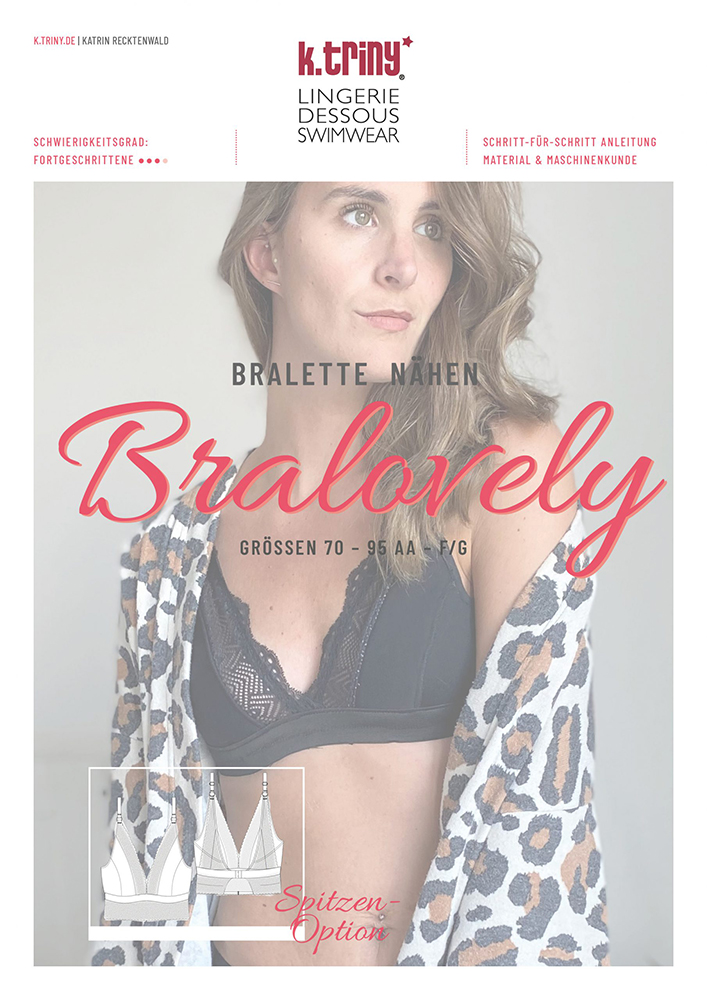 Ein Gastbeitrag mit Schnittmuster-Empfehlung von k.triny* Lingerie. Schluss mit Bügel-BH! Ab sofort lieber Wohlfühl-Bralette! Pinktober im Brustkrebsmonat Oktober bei shesmile.
