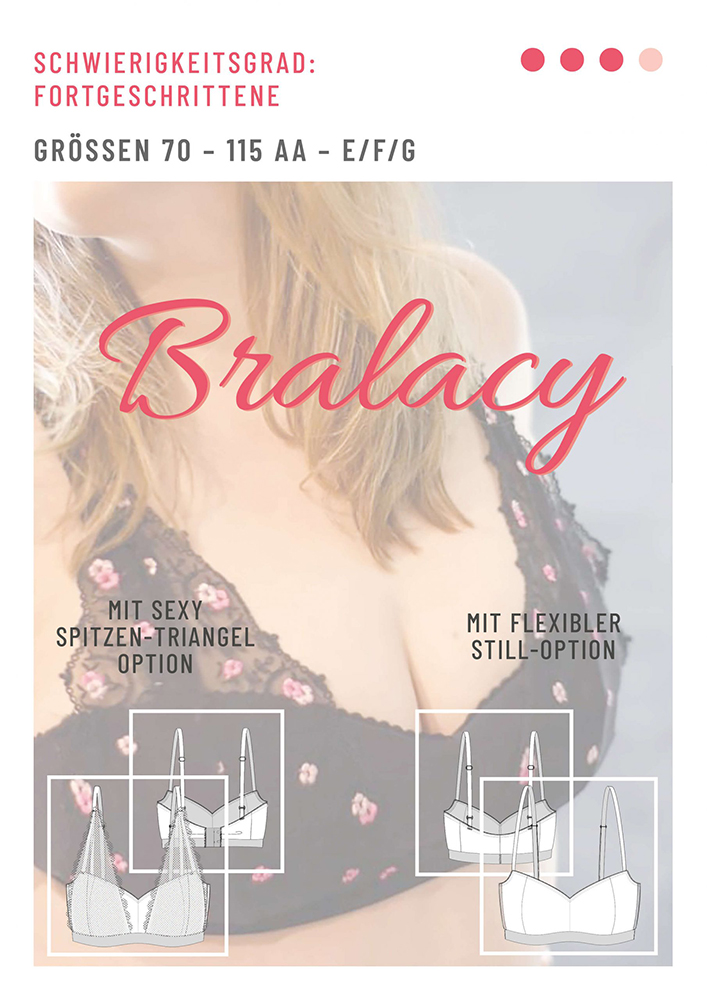 Ein Gastbeitrag mit Schnittmuster-Empfehlung von k.triny* Lingerie. Schluss mit Bügel-BH! Ab sofort lieber Wohlfühl-Bralette! Pinktober im Brustkrebsmonat Oktober bei shesmile.