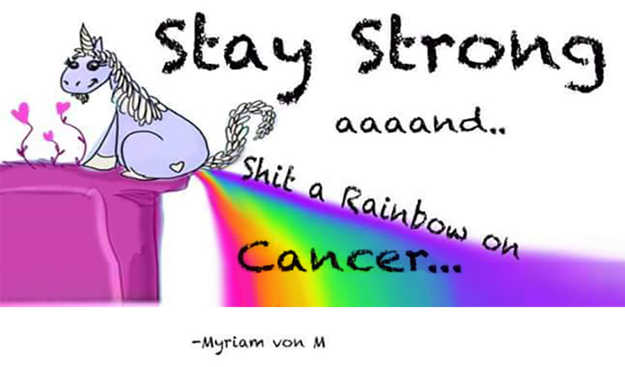 Ein Regenbogenkissen nähen und Hoffnung geben! Ein Schnittmuster mit Nähanleitung von Schnittverhext. Genäht von shesmile. Shit a Rainbow on Cancer!