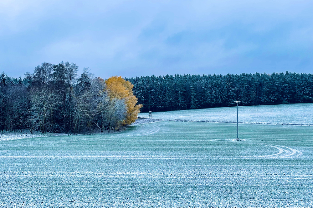 Mit diesem Spruch und einem wunderschönen Foto von meinem Ausblick aus dem Küchenfenster vor ein paar Tagen sag ich Tschüss und bis bald :)
