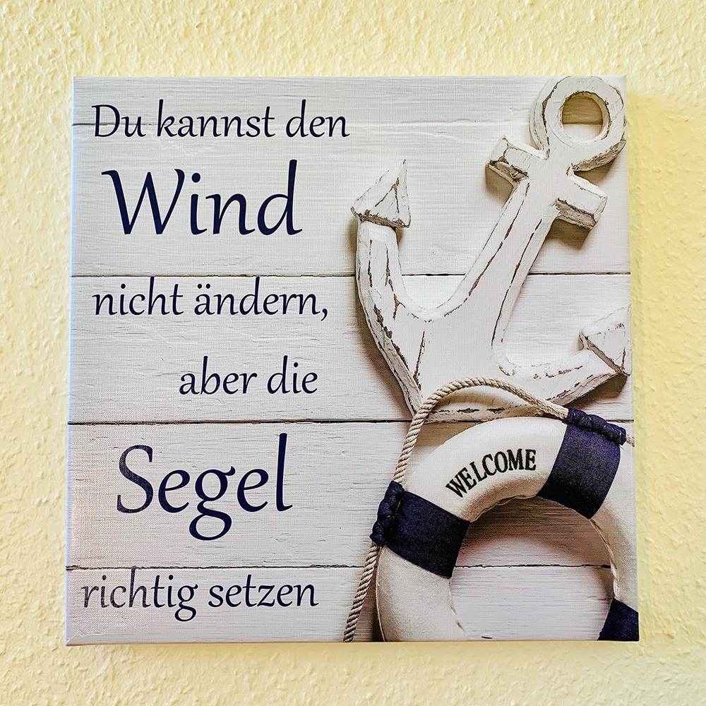 Du kannst den Wind nicht ändern, aber die Segel richtig setzen. Ein Bewerbungsbeitrag bei der Rentenkasse zur Beantragung einer Brustkrebs Anschlussheilbehandlung (AHB) am Meer. Warum ich ans Meer fahren möchte um gesund zu werden!