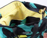 Eine-für-Alles große Handtasche - Big Elli von shesmile (Eine Nähanleitung mit Schnittmuster) Genäht aus dem Designerstoff - Användbar - von IKEA.