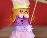 Prinzessin Klorolle - Gebastelt nach der Idee von Anita Scheiner. Aus dem Bastelbuch Schnipp. Schnapp. Wir basteln.