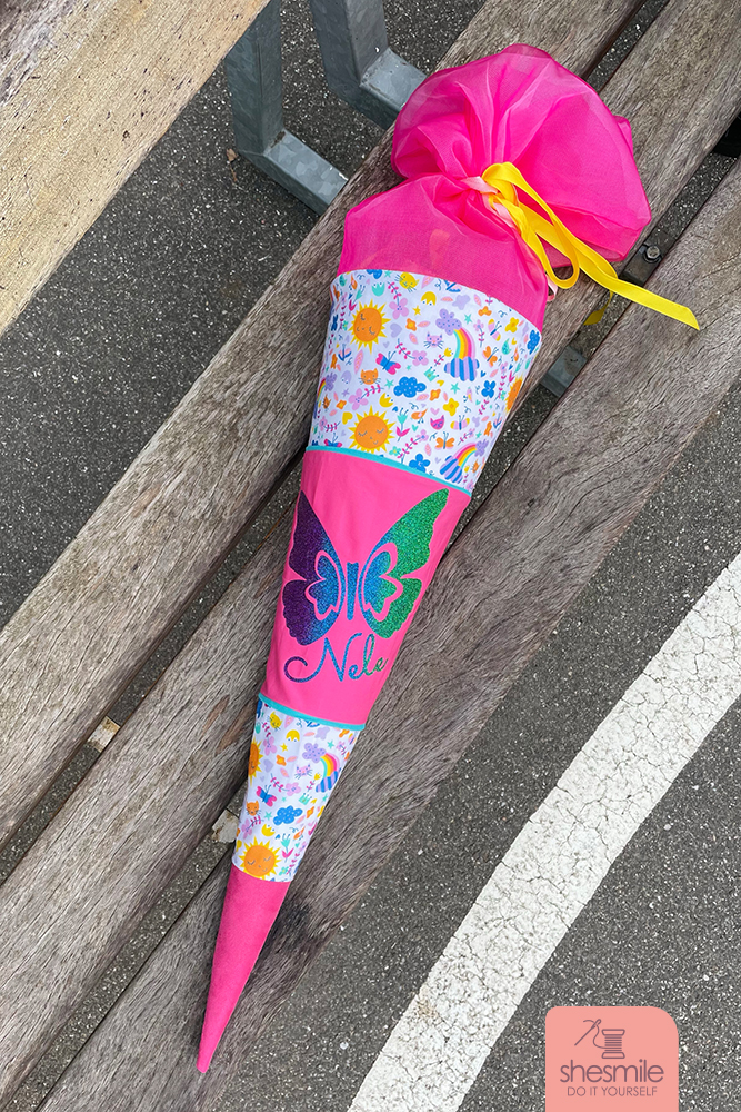Schultüte nähen mit der Patentante