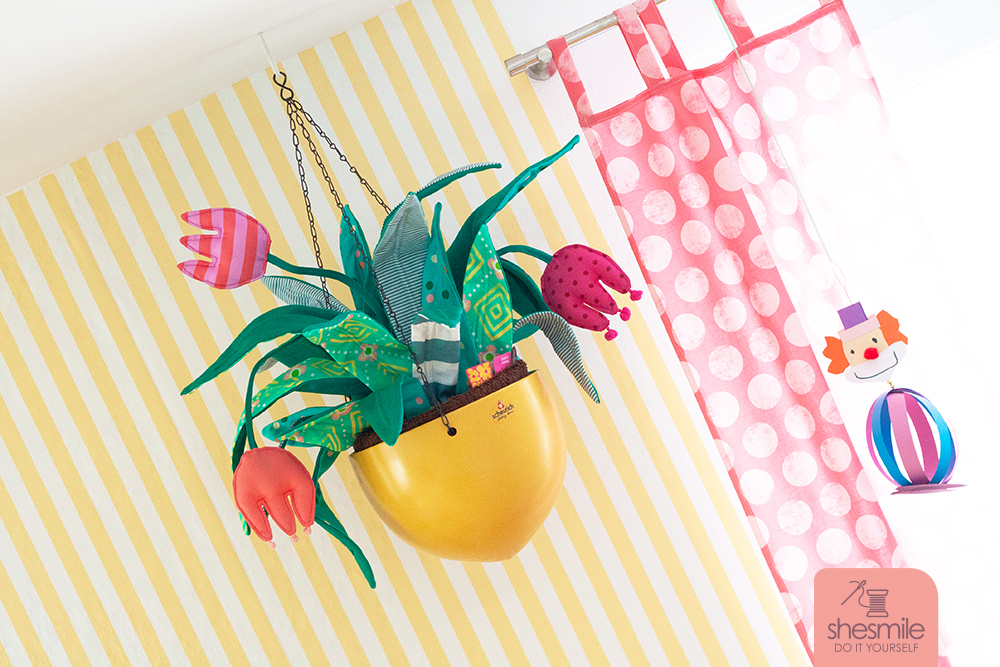 zimmerpflanze frieda flower haengepflanze shesmile diy 303