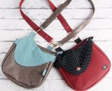 Das Gurtband zu deiner Damenhandtasche aus Leder selbernähen. Eine kostenlose Schritt-für-Schritt-Nähanleitung von shesmile. 