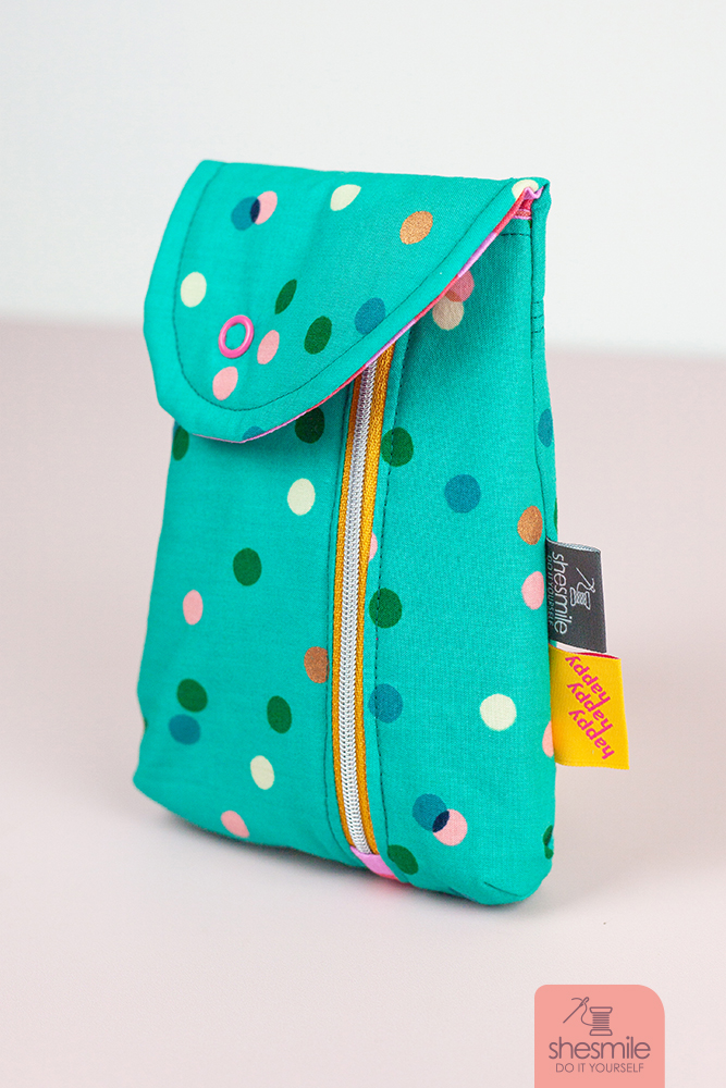 Neues Schnittmuster: Handytaschen-Geldbeutel
