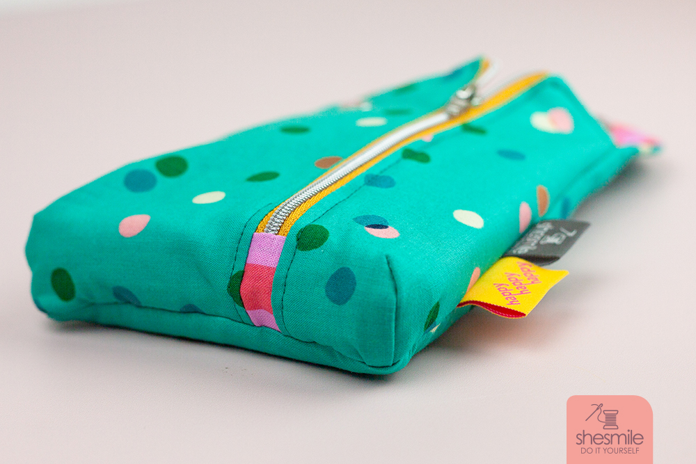 Mit 3 cm Tiefe für ein geräumiges Münzfach. Handytaschen-Geldbeutel