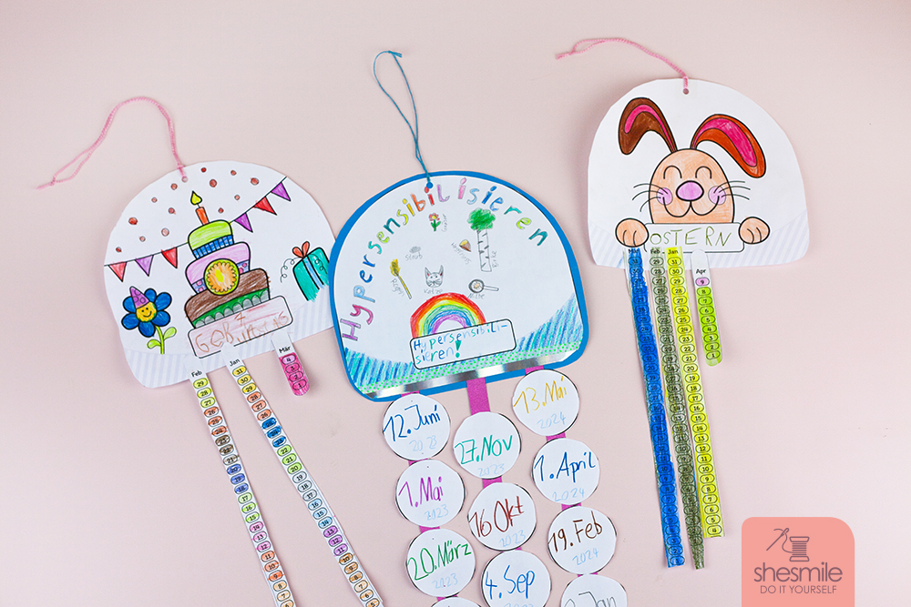 Countdown für Ungeduldige zum Kindergeburtstag, Hyposensibilisierung oder Ostern