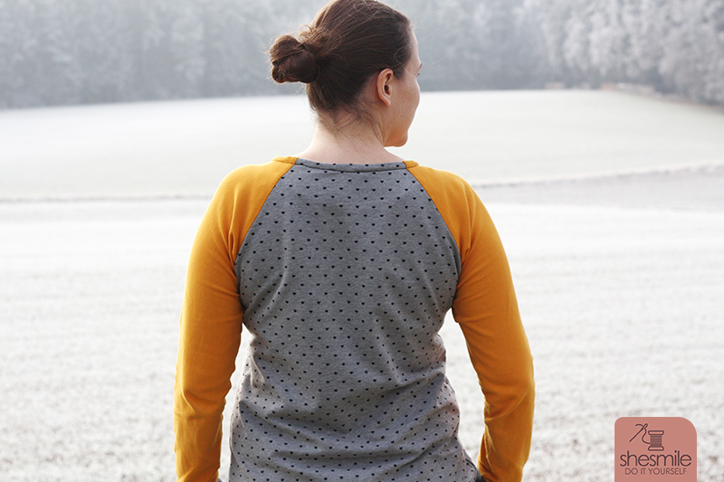 Ein Wohlfühl-KANGA für mich oder auch "Neuer Lieblingspulli an unfotogener Lisse in frostiger Winterlandschaft" (Nähanleitung und Schnittmuster von Jolijou)