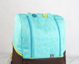 Rucksack MidiKlapPack - Das Herzstück der KlapPack-Serie. Kleiner als groß und XXL, größer als klein und mittel - Midi eben (Nähanleitung & Schnittmuster als PDF-E-Book gestaltet von shesmile) Stoffe von www.stoff.love