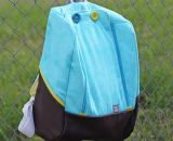 Ein Rucksack MidiKlapPack für mich als neue Mama-Handtasche mit Stoffen in Wunschfarbe von www.stoff.love (Nähanleitung und Schnittmuster von shesmile)