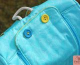 Rucksack MidiKlapPack - Das Herzstück der KlapPack-Serie. Kleiner als groß und XXL, größer als klein und mittel - Midi eben (Nähanleitung & Schnittmuster als PDF-E-Book gestaltet von shesmile) Stoffe von www.stoff.love