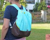 Rucksack MidiKlapPack - Das Herzstück der KlapPack-Serie. Kleiner als groß und XXL, größer als klein und mittel - Midi eben (Nähanleitung & Schnittmuster als PDF-E-Book gestaltet von shesmile) Stoffe von www.stoff.love