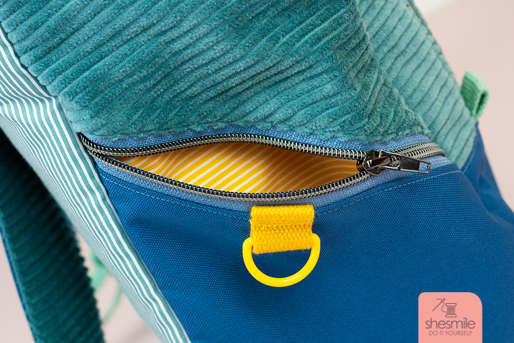 rucksack midiklappack regenbogen shesmile diy 047
