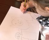 Mama, das darfst du dann nähen! (Eine Kinderzeichnung applizieren, genäht von shesmile)