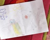 Mama, das darfst du dann nähen! (Eine Kinderzeichnung applizieren, genäht von shesmile)