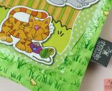 Einen Stoffbeutel als Ersatz für die kaputte Puzzle-Schachtel nähen. Platzsparend, kunterbunt und ordentlich aufgeräumt: Hallo Zipverpackt!