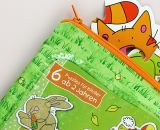 Einen Stoffbeutel als Ersatz für die kaputte Puzzle-Schachtel nähen. Platzsparend, kunterbunt und ordentlich aufgeräumt: Hallo Zipverpackt!