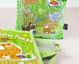Einen Stoffbeutel als Ersatz für die kaputte Puzzle-Schachtel nähen. Platzsparend, kunterbunt und ordentlich aufgeräumt: Hallo Zipverpackt!
