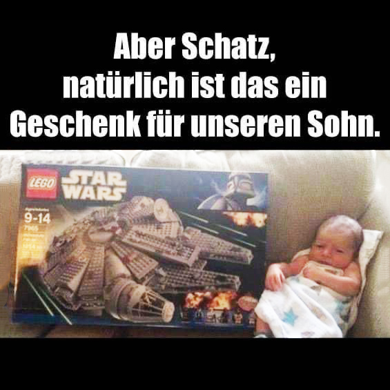 Das neueste LEGO Projekt wird meine Familie nun hoffentlich etwas länger beschäftigen: Es ist der LEGO Star Wars Millennium Falcon. Ganz nach dem Motto: Aber Schatz, natürlich ist das ein Geschenk für unseren Sohn.