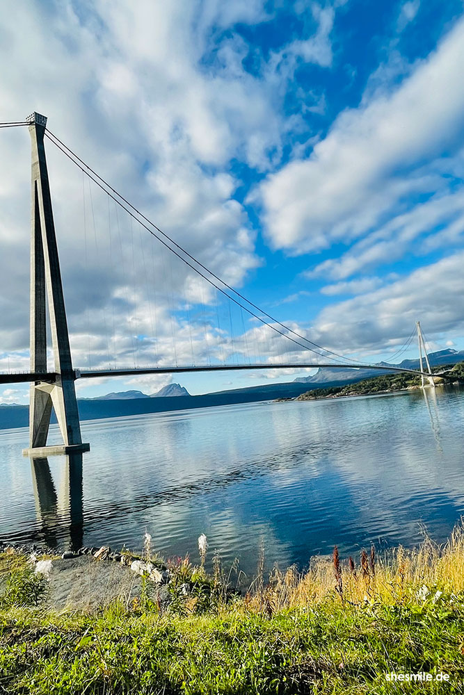 Hålogalandsbrua Narvik norwegen reisetagebuch shesmile
