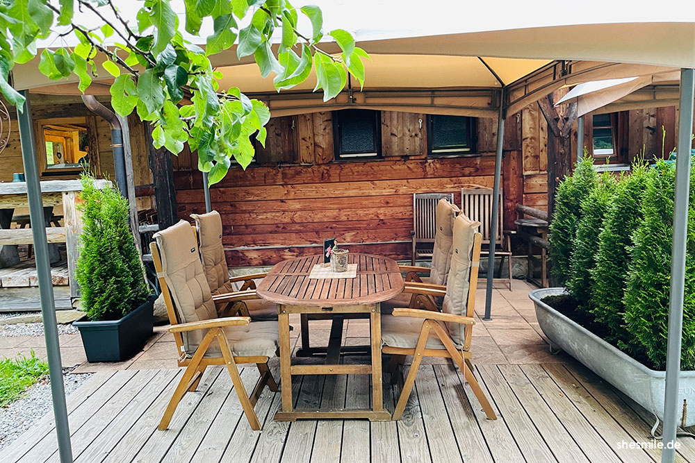 Terrasse für Herzel Bewohnerinnen