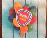 Meine Tochter wird 4 Jahre! Wir feiern eine PawPatrol Party mit passenden Einladungskarten, Kuchen, Deko, Masken und Mitgebsel-Tüten! Ein Erlebnis von shesmile.