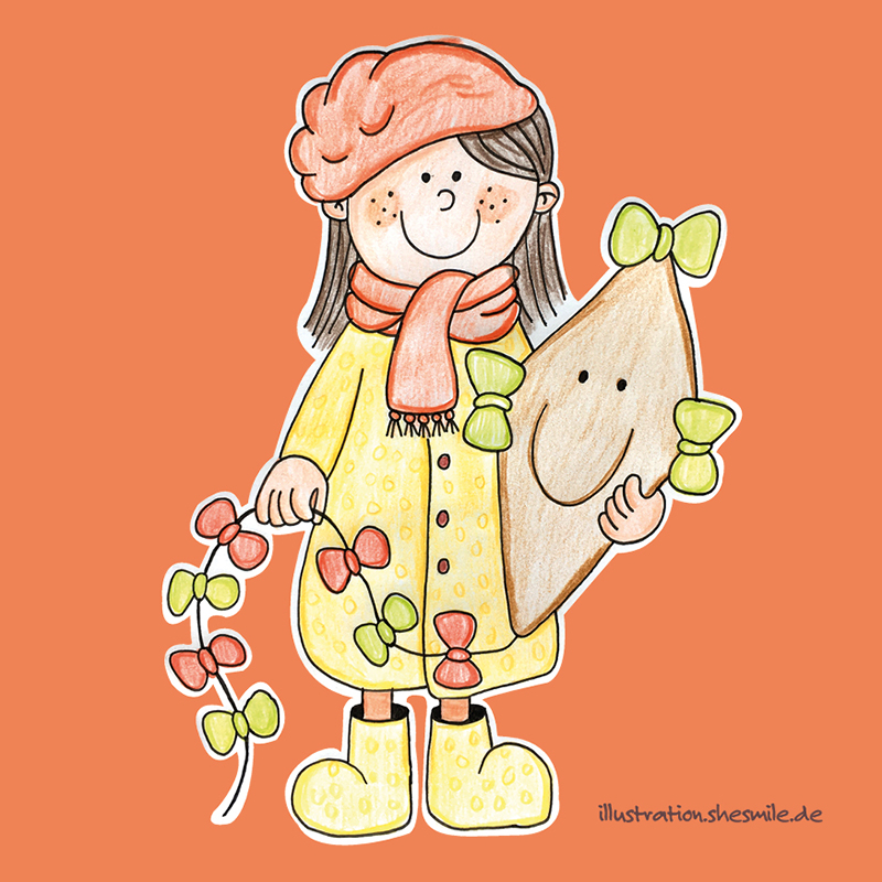 Betty mit dem Drachen! (Eine Illustration von shesmile)