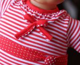 Upcycling! Ein Puppenkleid aus einem alten T-Shirt. Basis-Schnittmuster als Freebook von Minamo (Puppenset Badespaß) Kostenlose Nähanleitung zur Umwandlung zum Strandkleid von shesmile.