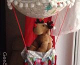 Adventskalender und Kinderzimmerdeko -Adventsballon- (Nähanleitung und Schnittmuster von shesmile) Geschenk zur Geburt, Taufe, Weihnachten oder Hochzeit.