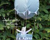 Adventskalender und Kinderzimmerdeko -Adventsballon- (Nähanleitung und Schnittmuster von shesmile)