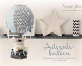Adventskalender und Kinderzimmerdeko -Adventsballon- (Nähanleitung und Schnittmuster von shesmile)