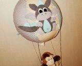 Adventskalender und Kinderzimmerdeko -Adventsballon- (Nähanleitung und Schnittmuster von shesmile) Geschenk zur Geburt, Taufe, Weihnachten oder Hochzeit.